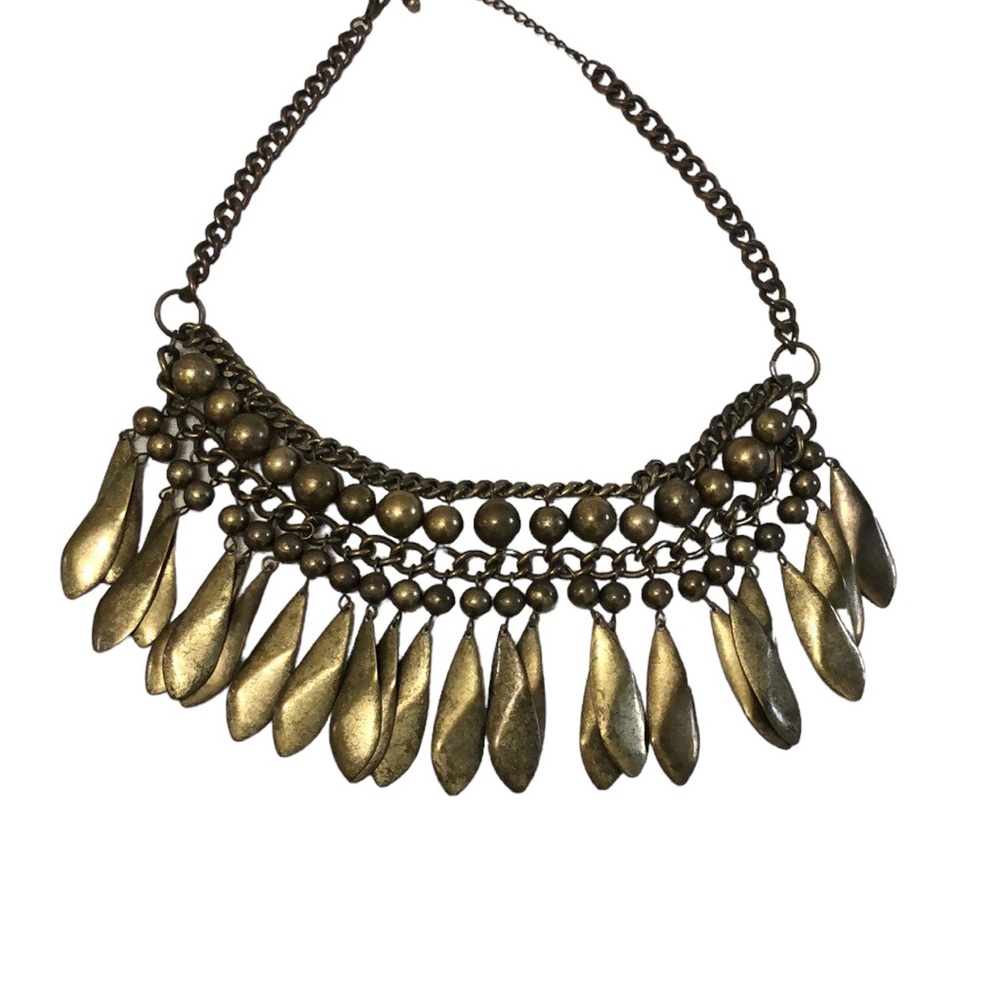 Ethnic Metal Necklace